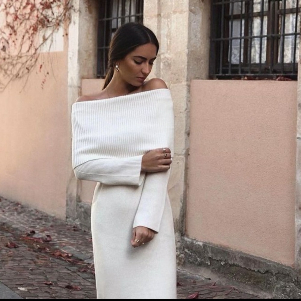 Zara long knit dress - Picture 14 of 16